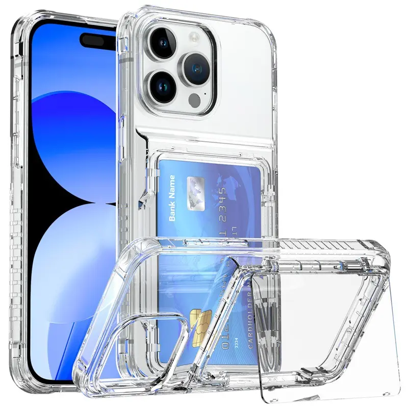 Ốp Điện Thoại Chèn Thẻ, Thích Hợp Cho ốp iphone 15 Pro Max, Bảo Vệ