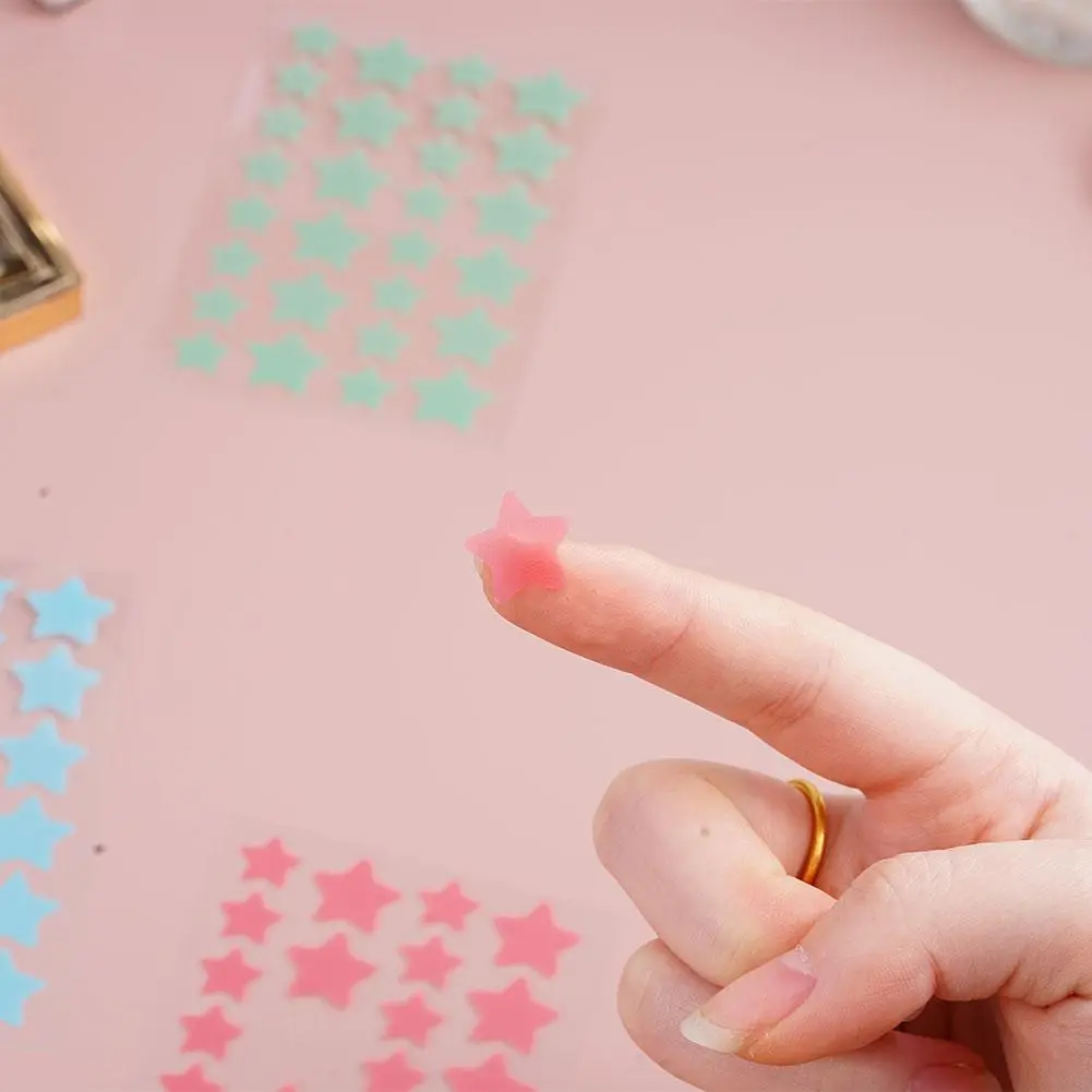 144 PCS Star Shaped Acne Patch Fading Spots And Covering Makeup Invisible Concealer Acne Patch