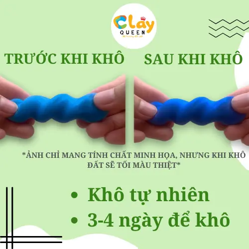Đất Sét Tự Khô Cứng Thái Lan 50g Toy Đồ Chơi 3