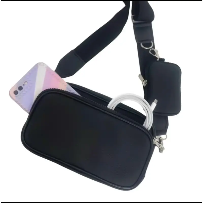 SIZE NHỎ - Túi Đeo Chéo Logo M L P Thời Trang Nam Nữ Chống Thấm Size Dài 21 x 14 x 7cm - WIN BAG SAI GON 2
