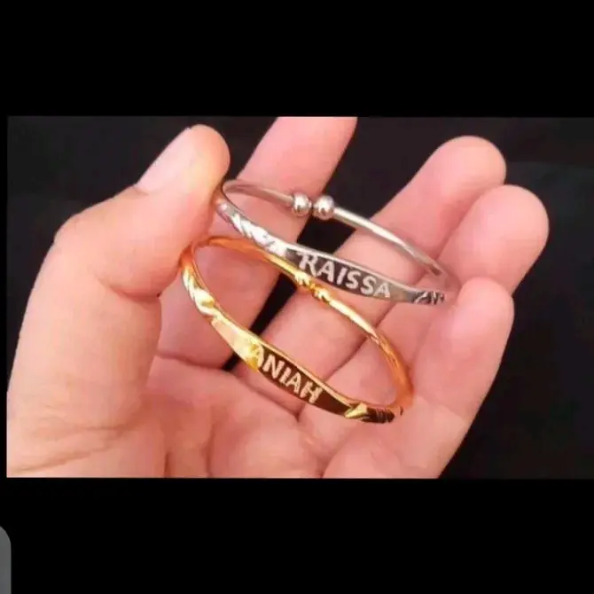 Jewelry Custom Gelang Nama
