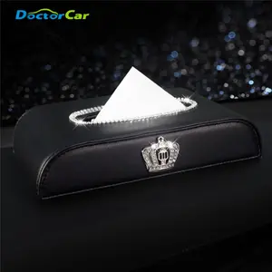 Tempat Tisu Mobil Mahkota Berlian