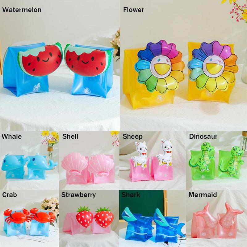 Product Introduction of Arm Ring Inflatable Baby Floats Hand Safety Float Swim Pool Floating Children Swim Training Tool 3