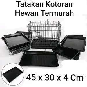 Tatakan Kandang Size 45 x 30 cm Tatakan Sangkar Loyang Alas Wadah Kotoran Hewan