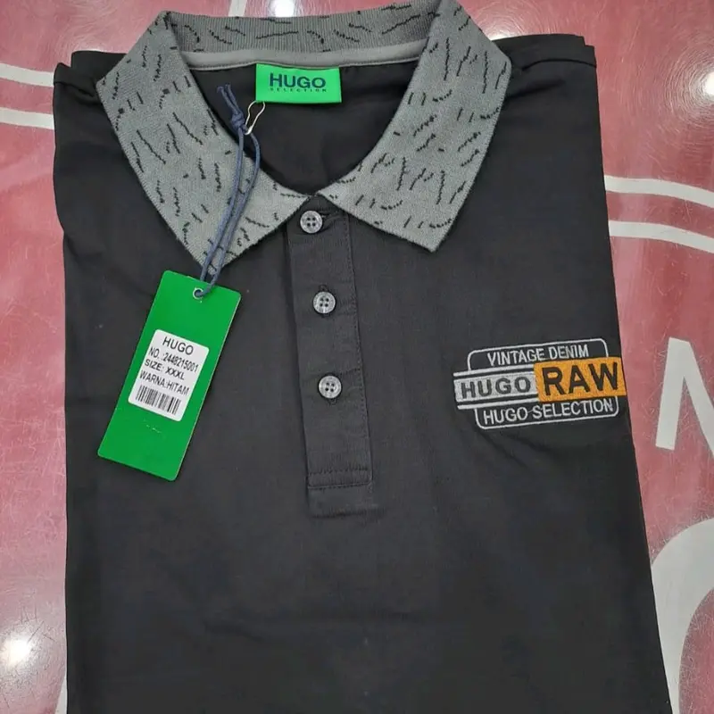 kaos Krah hugo jumbo/kaos Krah hugo jumbo cowok/kaos fashion cowok/kaos Krah import/kaos Krah hugo jumbo 2