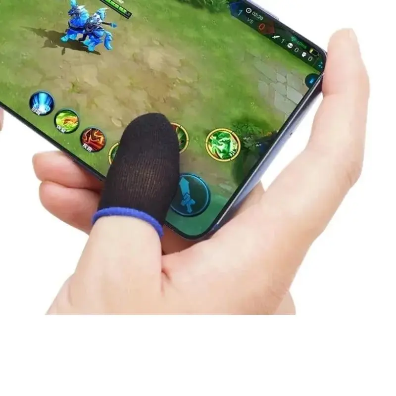 Netherworlds| TERMURAH!!! 2 Pcs Anti-Slip gaming Finger Sarung Tangan Anti Keringat 5