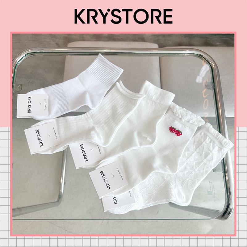 Set tất Lolita trắng siêu xinh ST22