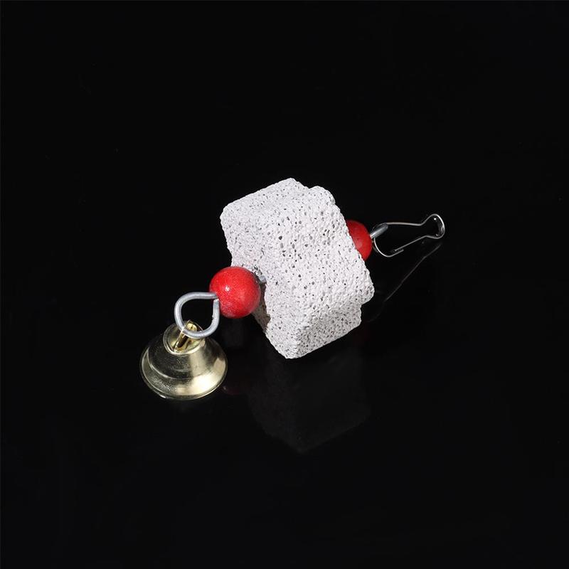 Product Introduction of Playing Tearing Pet Supplies Hanging Block Chewing Mineral Parrot Grinding Stone Bird Chew Toy 19