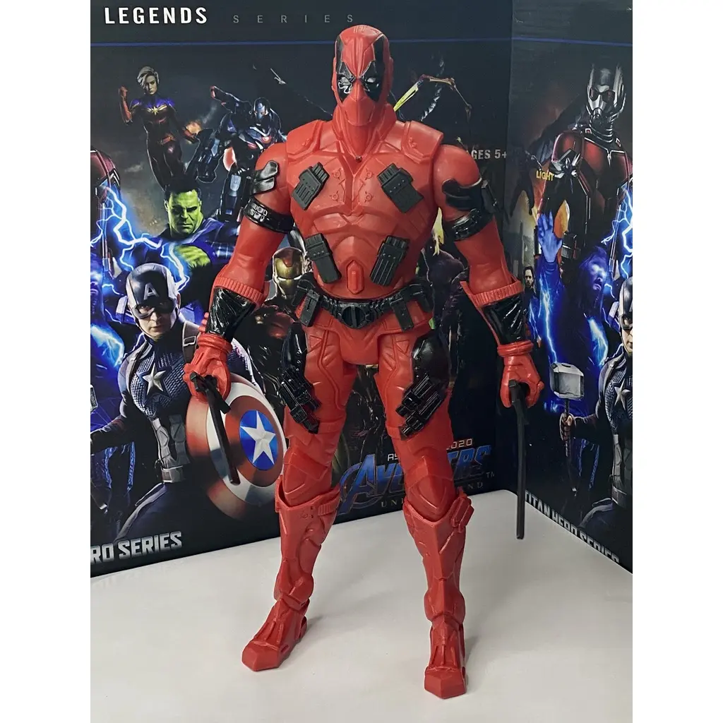 Tổng Hợp Mô Hình Biệt Đội Siêu Anh Hùng Avenger, Khớp Tay, Chân Linh Hoạt, Có Đèn Và Nhạc Cao 30CM