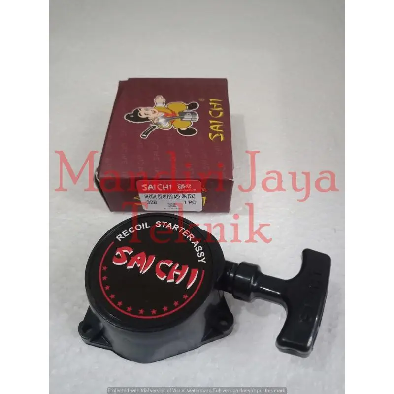 Recoil Starter Assy 3H 2K Mesin Potong Rumput 328 SAICHI