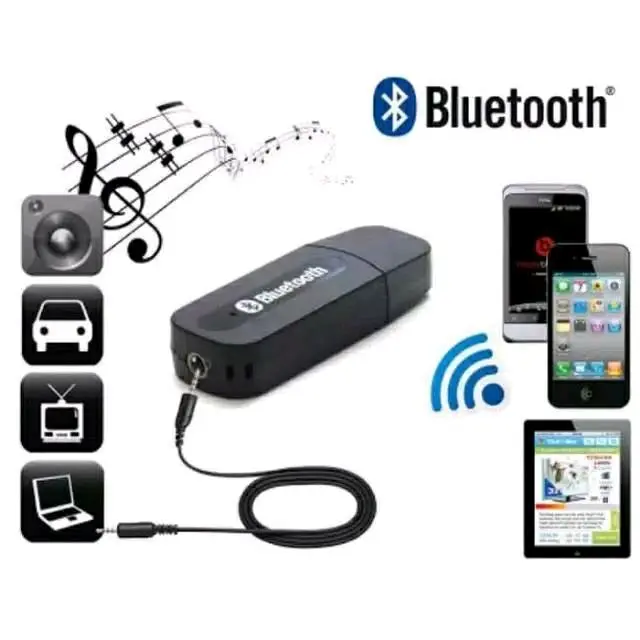BLUETOOTH RECEIVER BT163 / USB WIRELESS SPEAKER BLUETOOTH AUDIO MUSIC / USB BLUETOOTH SB Plastik