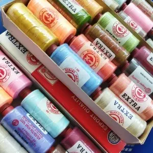 PHP Benang EXTRA 500 Yard Lusinan 12 PCS Warna Random TIDAK BISA REQUEST WARNA