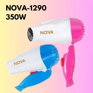 HAIRDRYER LIPAT MINI NOVA NV-1290/HAIR DRYER LIPAT MINI PORTEBEL/ PENGERING RAMBUT MINI