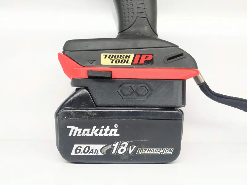 Đế chuyển pin MAKITA phổ thông 18v cho máy Panasonic National 14 18v 4