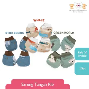 LIBBY Sarung Tangan & Kaki Motif Tale Of Prairie (1pcs/set)