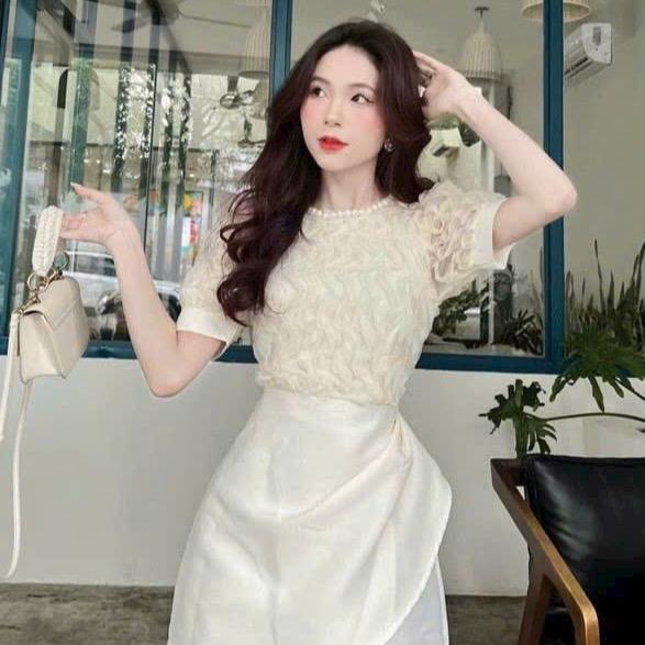 Đầm thiết kế cao cấp siêu sang xin mịn Nữ Women 1