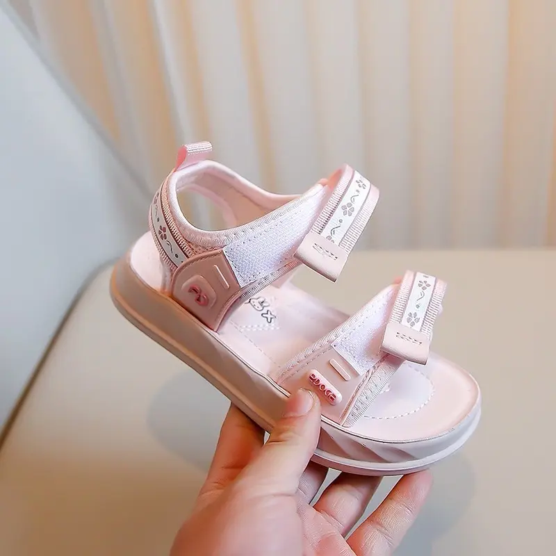 Sandal quail hậu cao cấp bé gái nhẹ êm, phong cách 4
