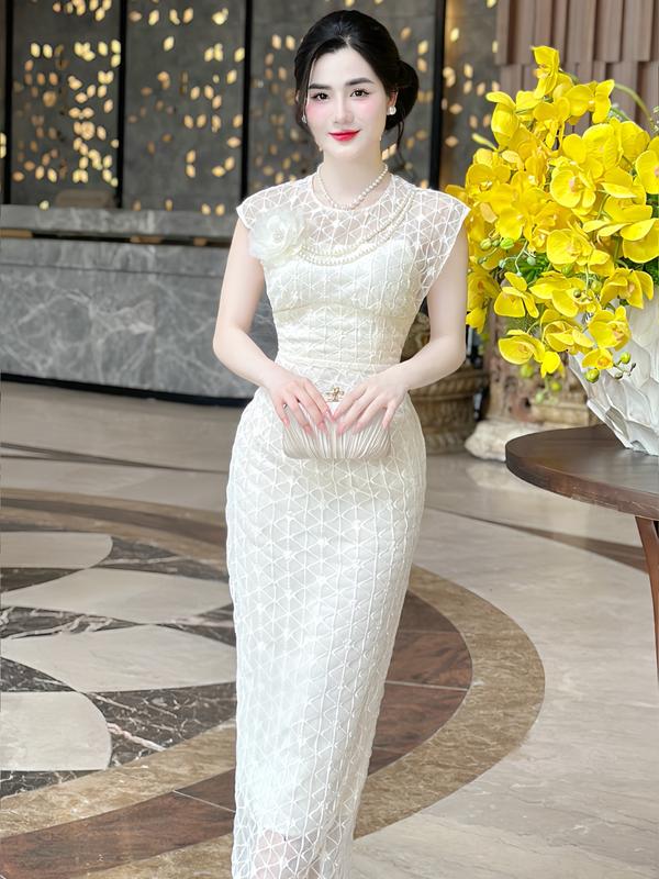 [MIỄN SHIP] MDU4330 Váy Ren Cao Cấp - Thiết Kế Kiêu Sa Trên Từng Đường Nét Dành Cho Nữ Women Dress Màu Trắng 2