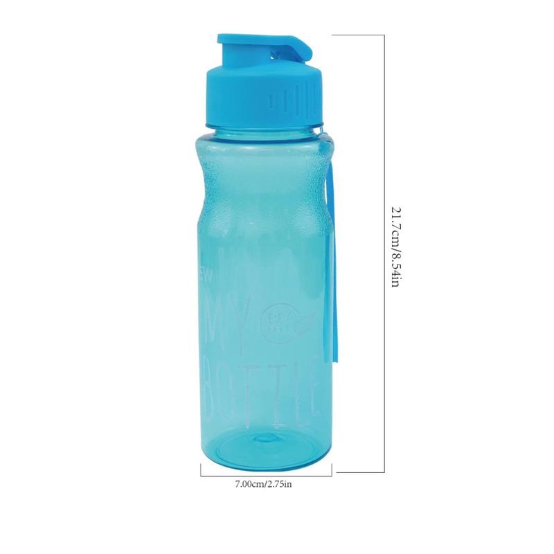 Portable Large Capacity Water Bottle, 1 Count Leak Proof Drinking Bottle, Drinking Cup for Home Office School Outdoor, Drinkware 1