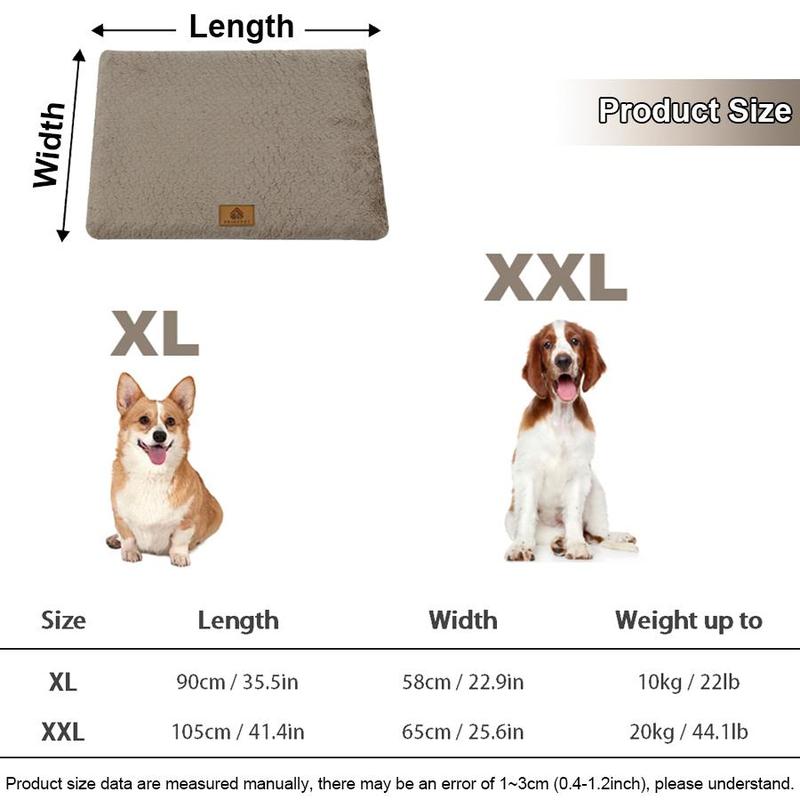 Soft Plush Pet Bed, 1 Count Removable Washable Pet Bed, High Elasticity Pet Rest Bed, Suitable for Small Medium Dogs and Cats 1