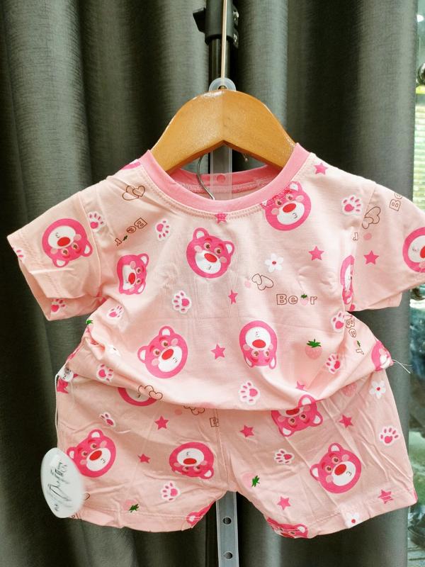 combo 4- 5 bộ thun quần áo cộc tay thun lạnh sài gòn ngỗ nghĩnh cho bé từ 5-18kg