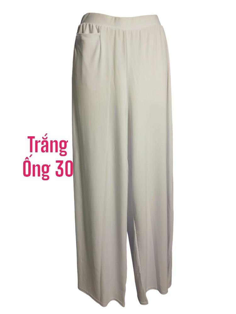 Product Introduction of Quần dài đen -trắng- màu chất liệu thun la dong hàn loại 1. 26