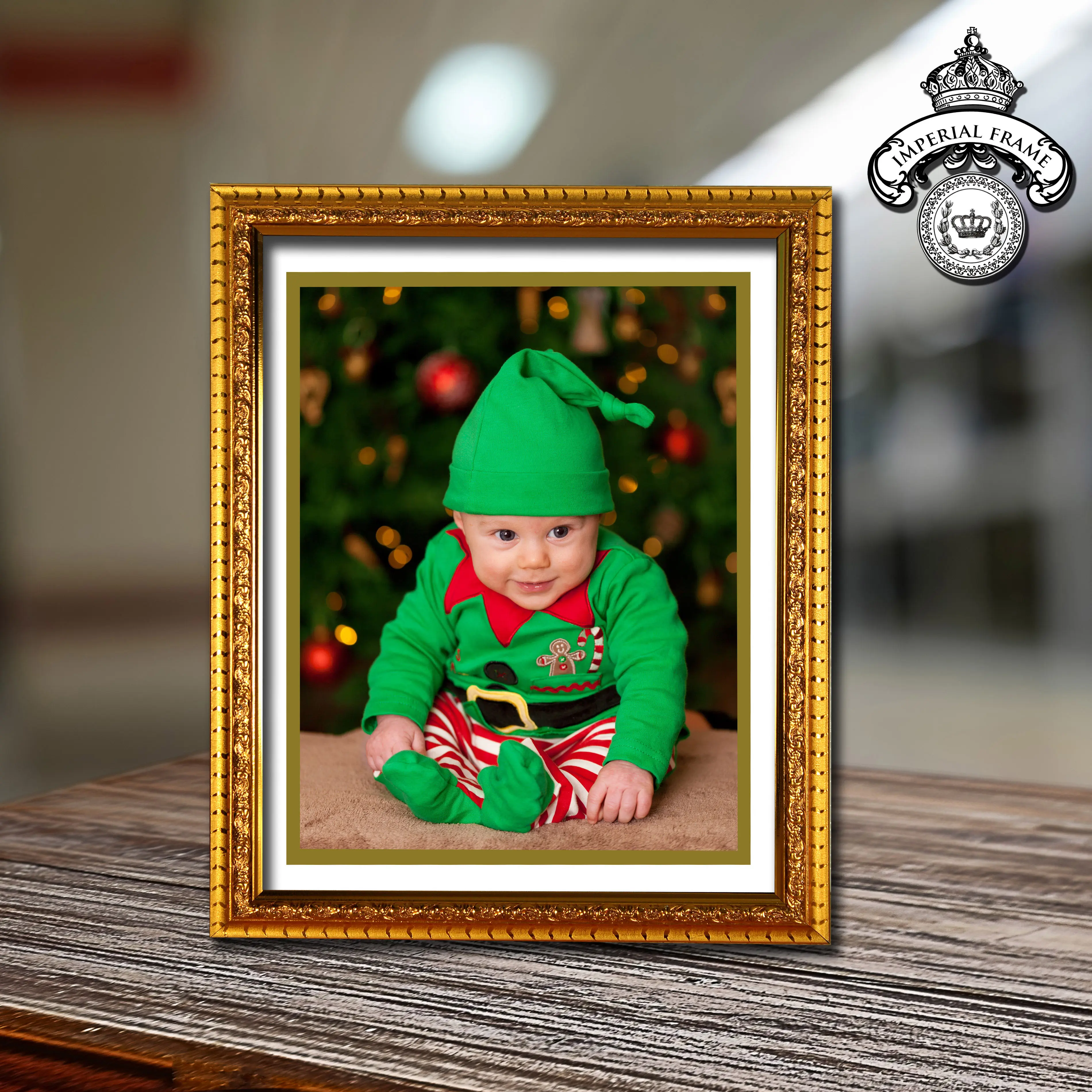 Bingkai Frame Figura Foto 10R (25x30cm) Fiber dengan Kaca Glossy