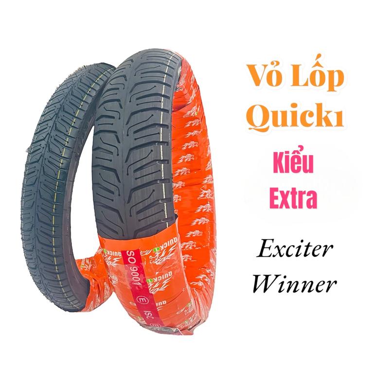 Quick1 Vỏ Lốp Xe Exciter Winner Kiểu Gai Extra 638 Chất Liệu Cao Cấp Bền Đẹp Phù Hợp Cho Exciter Và Winner