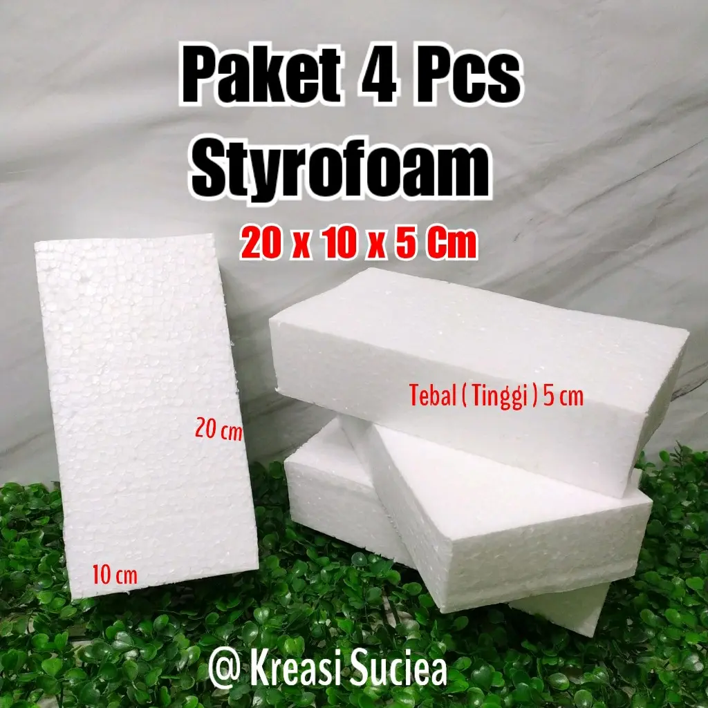 Paket Styrofoam / Gabus Untuk Bucket 4Pcs