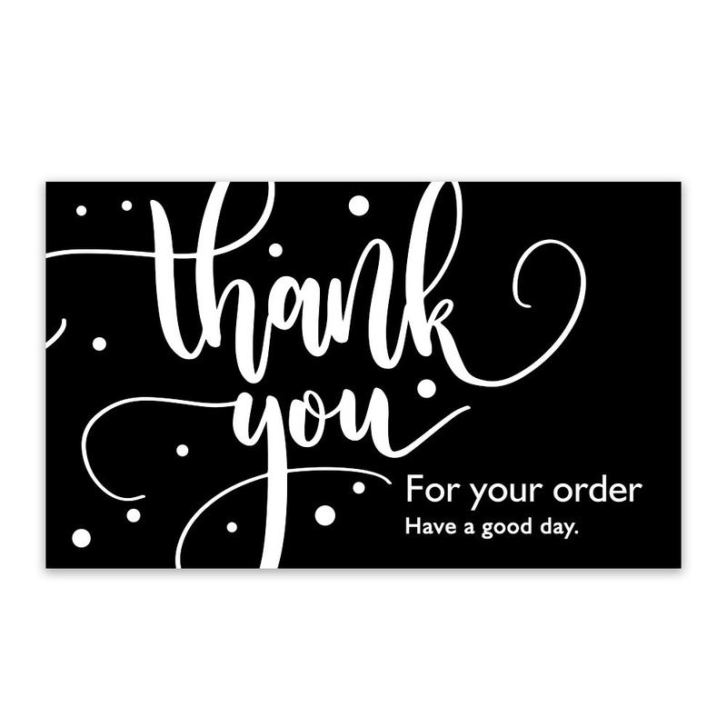 Product Introduction of 50 sheets/packet Thanks for purchase of commercial decorative sticker label cards 9