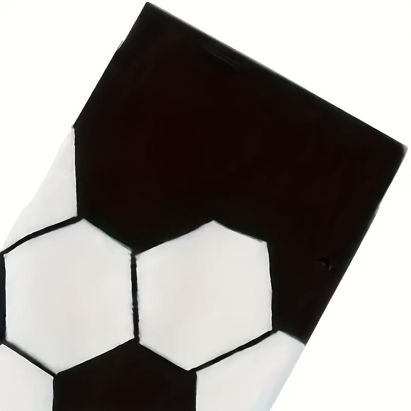 3 Pairs / 2 1 Pair Black and White Football Breathable Trendy Versatile Socks menswear 2
