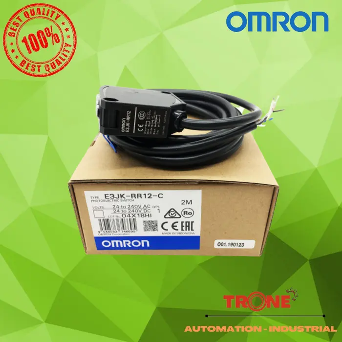 E3JK-RR12-C E3JK - RR12 - C E3JK RR12 C 2M Photoelectric Sensor READY CK1
