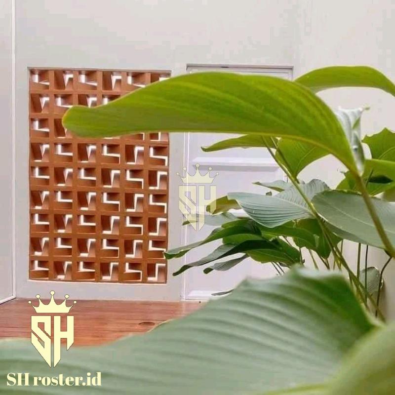 50 pcs roster beton minimalis motif Z loster lubang angin 4