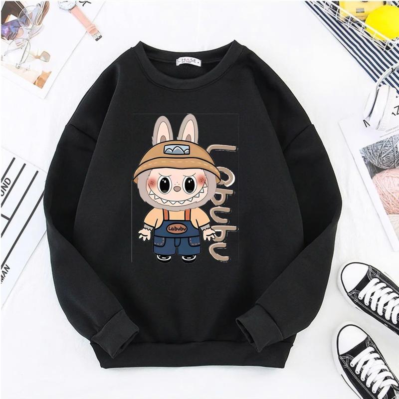 áo nỉ gia đình 3 người, áo SWEATER LABUBU gia đình chất đẹp, áo nỉ đôi gia đình -ĐỒNG PHỤC ANH NGA Nữ Women Top Jacket Thun 6