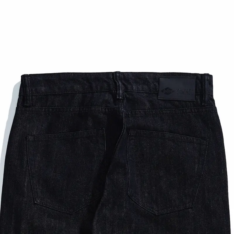 Lee Cooper Straight Fit Jeans Harry Rinse Black Rustic 7