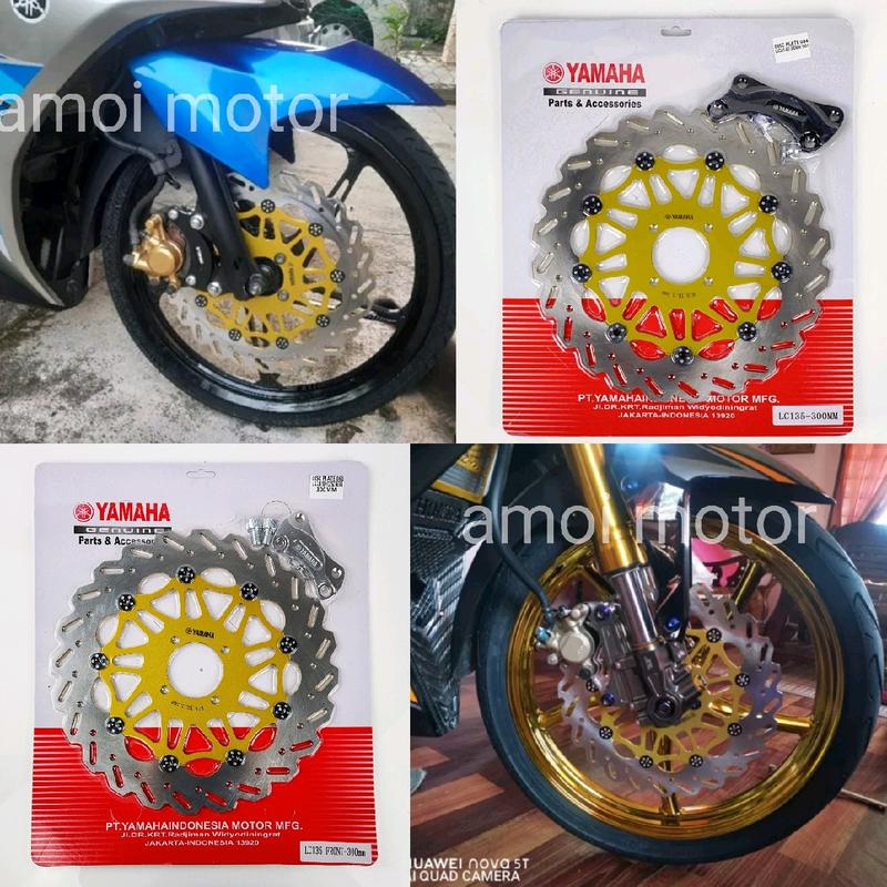 LC135 4S 5S Y125ZR SRL110 SRLZR SRL115/FI FRONT DISC PLATE 300MM ...