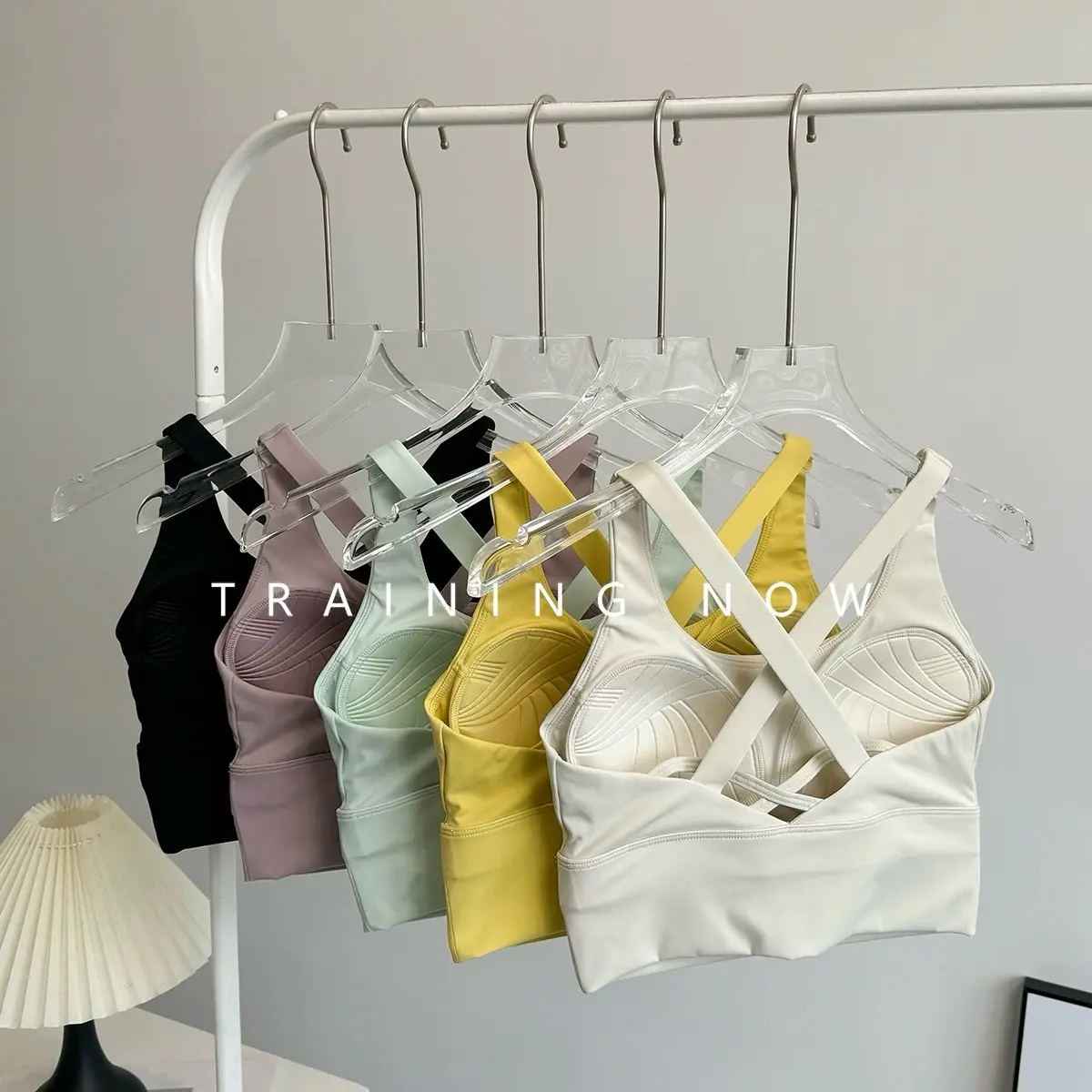 Áo tập QCCC 25% Spandex Sport bra mút đúc Gym/Yoga/Pilates/Aerobic