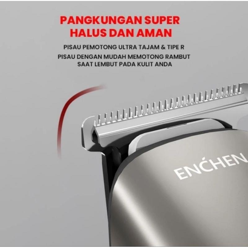 ENCHEN Beardo 2 Smart Cordless Hair Clipper Trimmer Type-C Alat Cukur 5