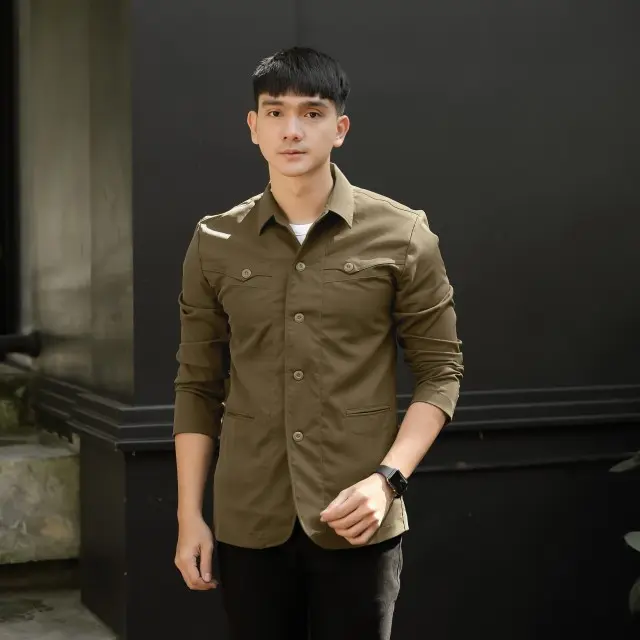 Fashion Pria Jas Semi Blazer Terbaru Original ProgressMan Terlaris