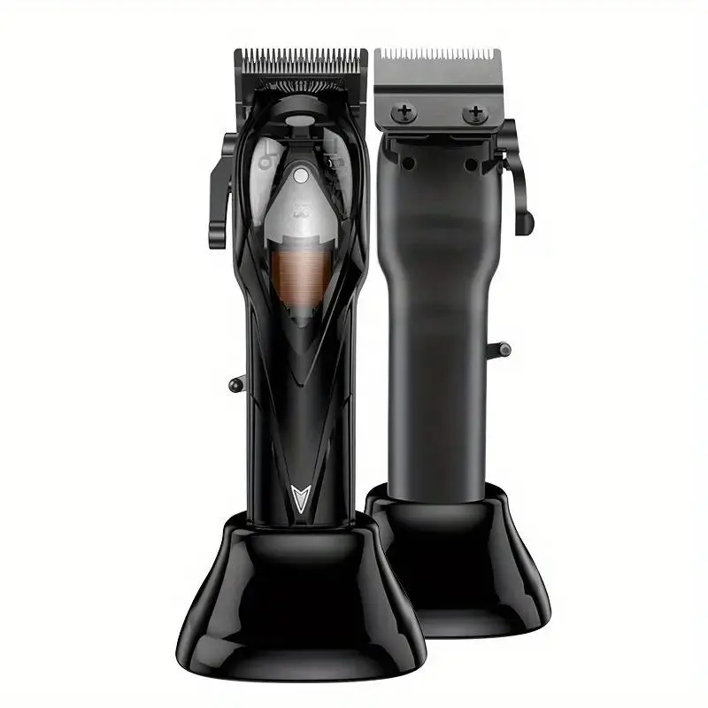 Professional Rechargeable Electric Hair Clipper, 1 Set Professional Hair Trimmer Shaving Kit for Men and Barber Daily, Back to School, Hair Products, Electric Shaver, Hair Products