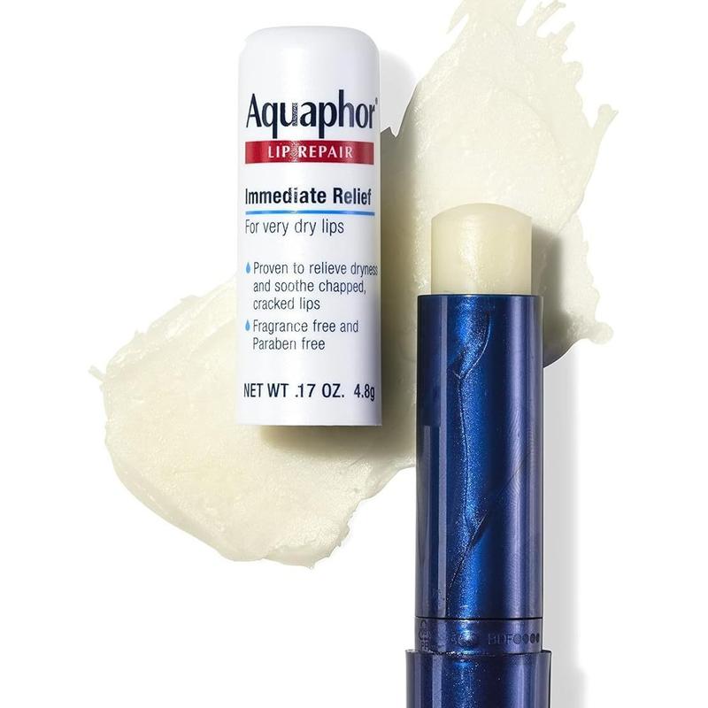 Son Dưỡng Môi Aquaphor, EUCERIN, Dưỡng Ẩm, Phục Hồi, Chống Nứt Nẻ, Tẩy Da Chết, Nuôi Dưỡng, 4.8G, Cặp 4