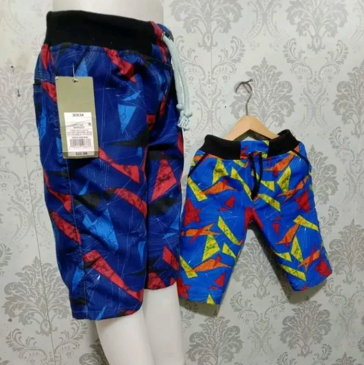 CELANA ANAK PRINTING SABLON MOTIF WARNA CORAK | CELPEN HARIAN ANAK MURAH | 5/6/7/8/9/10 TAHUN ALL SIZE Fashion
