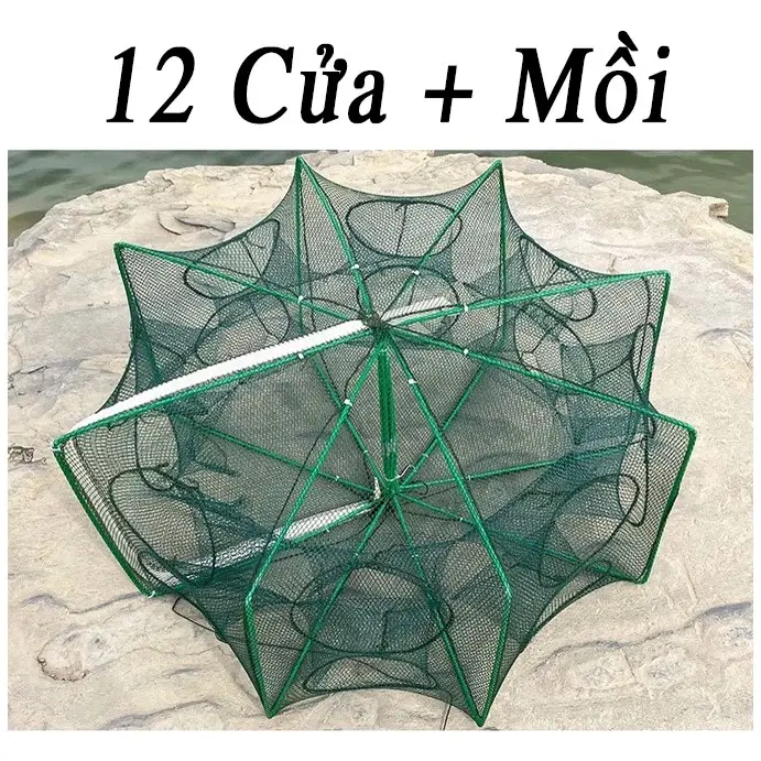 Lồng bát giác tôm cua, lươn trạch Fishing Đi Câu Câu Cá Fish 3