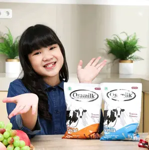 Susu bubuk Osamilk 300gr & 500gram BPOM rasa cokelat dan Vanilla