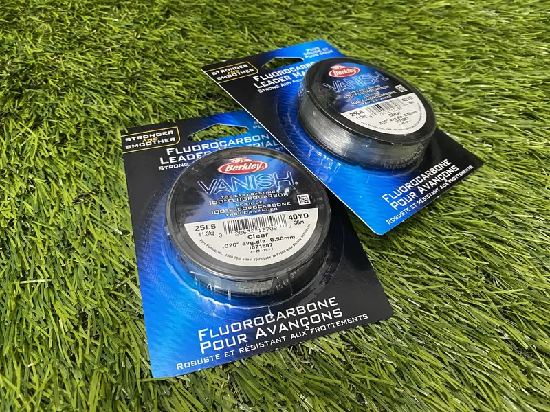 SENAR PANCING LEADER BERKLEY VANISH VLM 100% FLUOROCARBON VARIAN SIZE 4