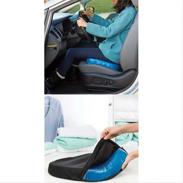 Bantal Duduk Silikon super empuk nyaman Bantal Jok Kursi Mobil / Bantal Jelly Sarang MURAH Bantal Gel Silikon Alas Bantalan Duduk Kursi Kantor Sofa Mobil Empuk Cushion Jok Bangku Postur Lebah / Bantal Kesehatan Sarung bantal  sofa Alas Duduk 4