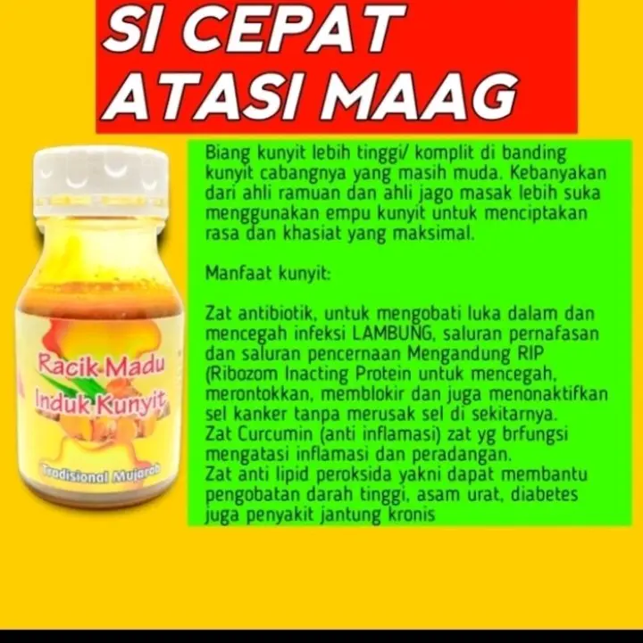 racik madu induk kunyit 1