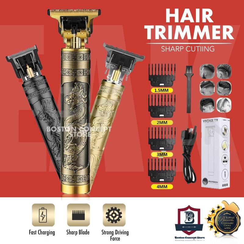 VERON Vintage T9 T10 Hair Trimmer Professional Razor HW-T8 Blade ...