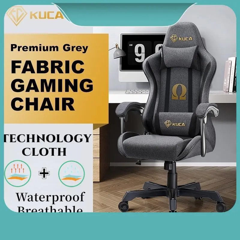 gaming chair office chair ergonomic chair Technology cloth fabric chair adjustable chair