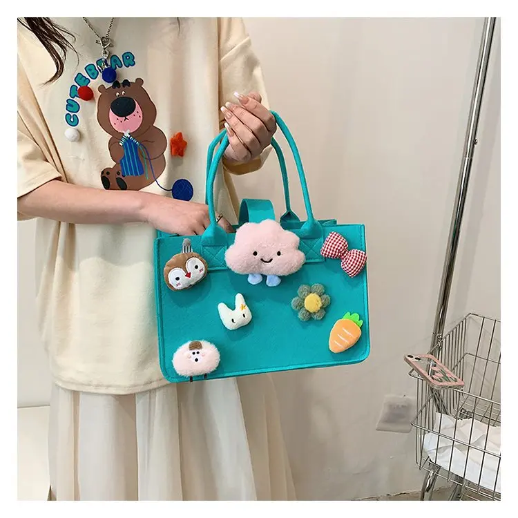 Túi đựng văn phòng bỉm sữa cute phong cách hàn quốc cho mẹ và bé Hiếu Túi Kem 1